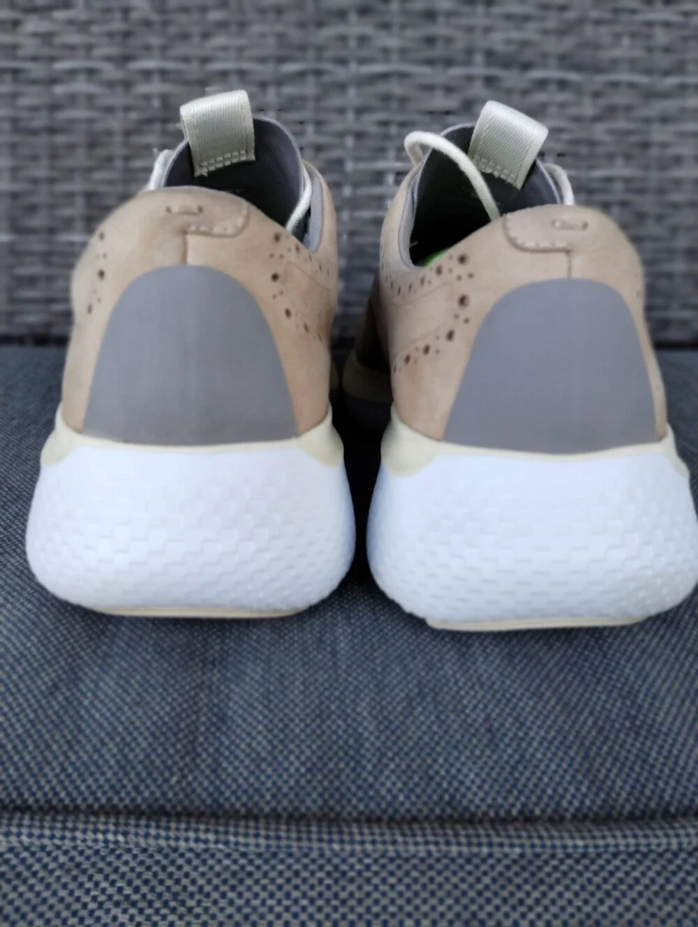 Cole Haan ZERØGRAND Changepace Wingtip Sneakers Men’s 11 Birch Nubuck